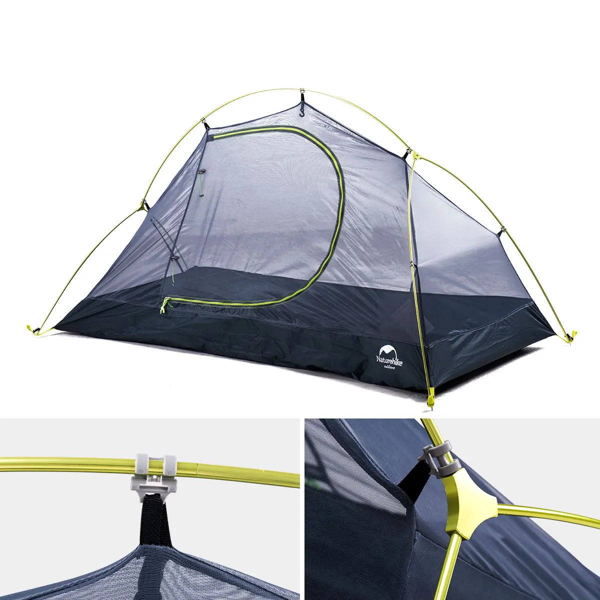 Nature hike Cycling Tent Ultralight 20D Single Person