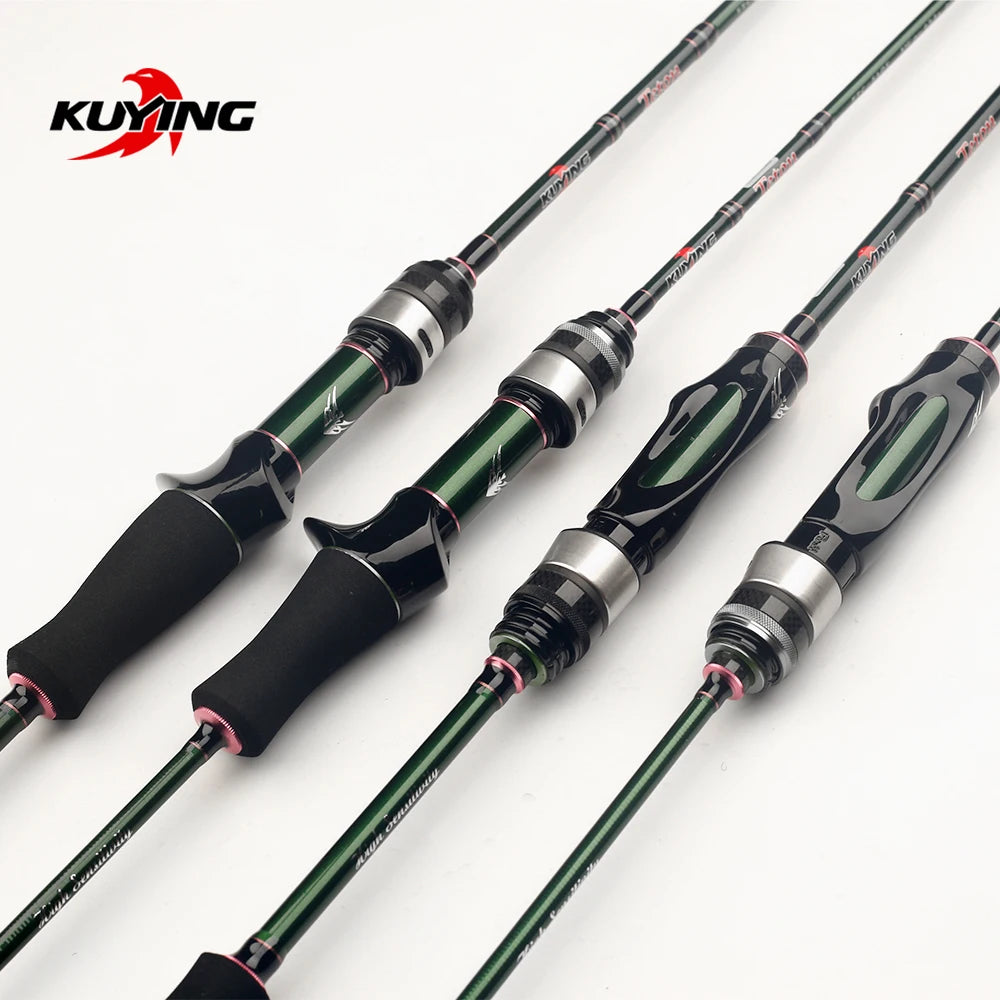 Teton 1.75m 5'10" 1.8m 6'0" Carbon Spinning Casting