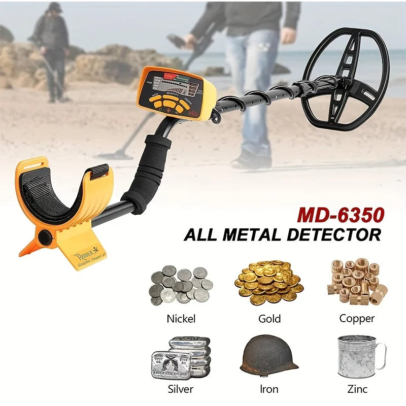 MD-6350 Underground Metal Detector Treasure Hunter MD6350