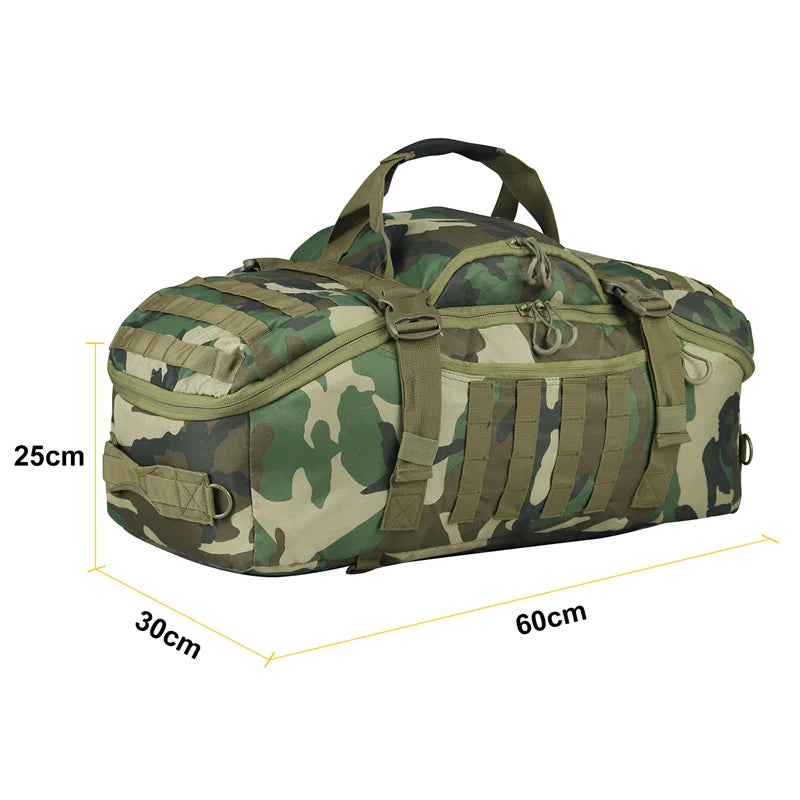 40L 60L 80L Travel Bag Molle Tactical Backpack