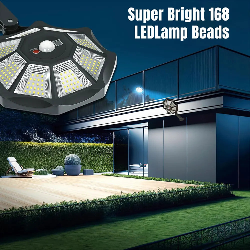 Led Solar Lights Waterproof Security Motion Sensor Wall Light