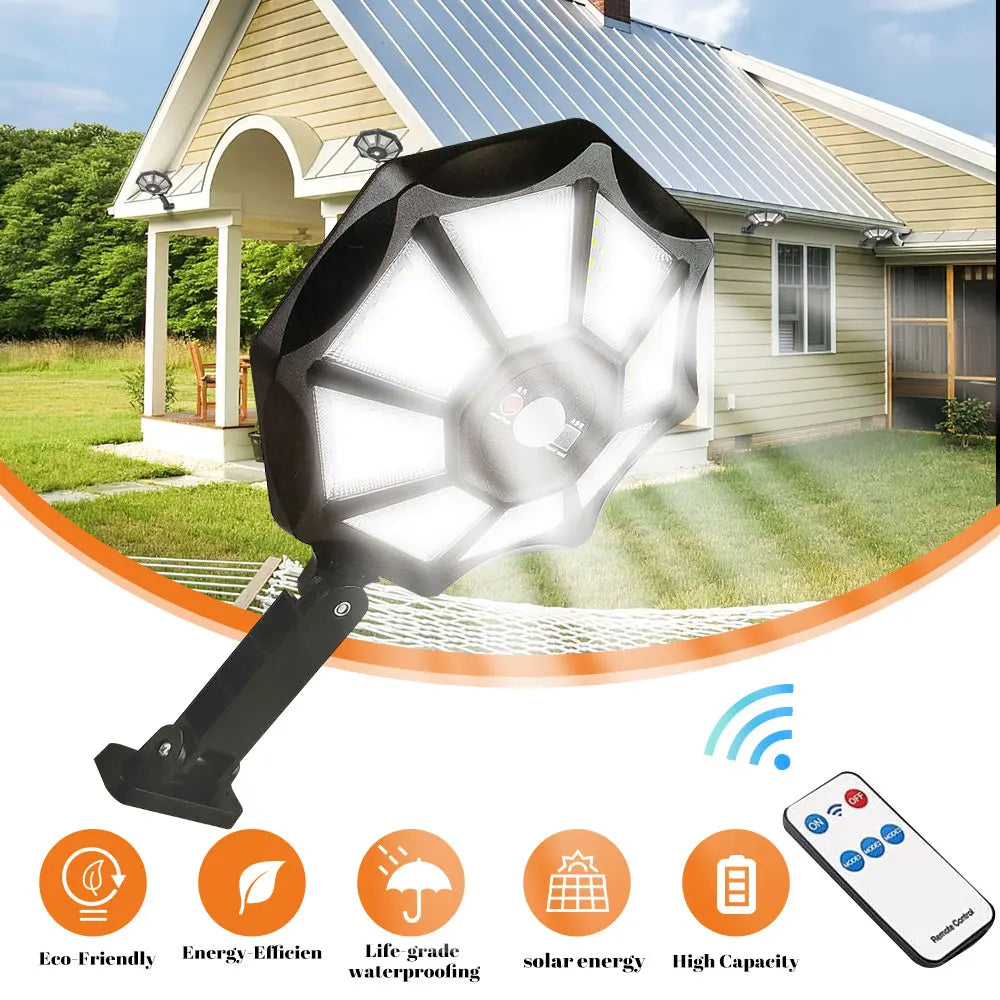 Led Solar Lights Waterproof Security Motion Sensor Wall Light