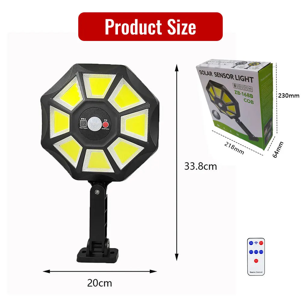 Led Solar Lights Waterproof Security Motion Sensor Wall Light