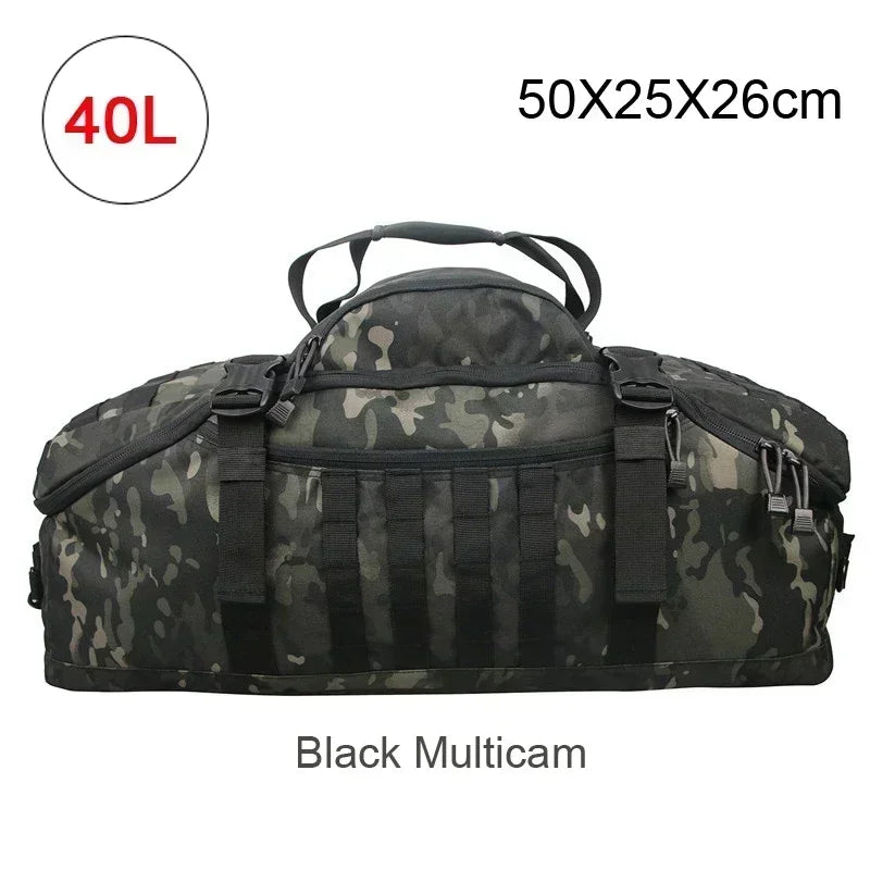 40L 60L 80L Travel Bag Molle Tactical Backpack