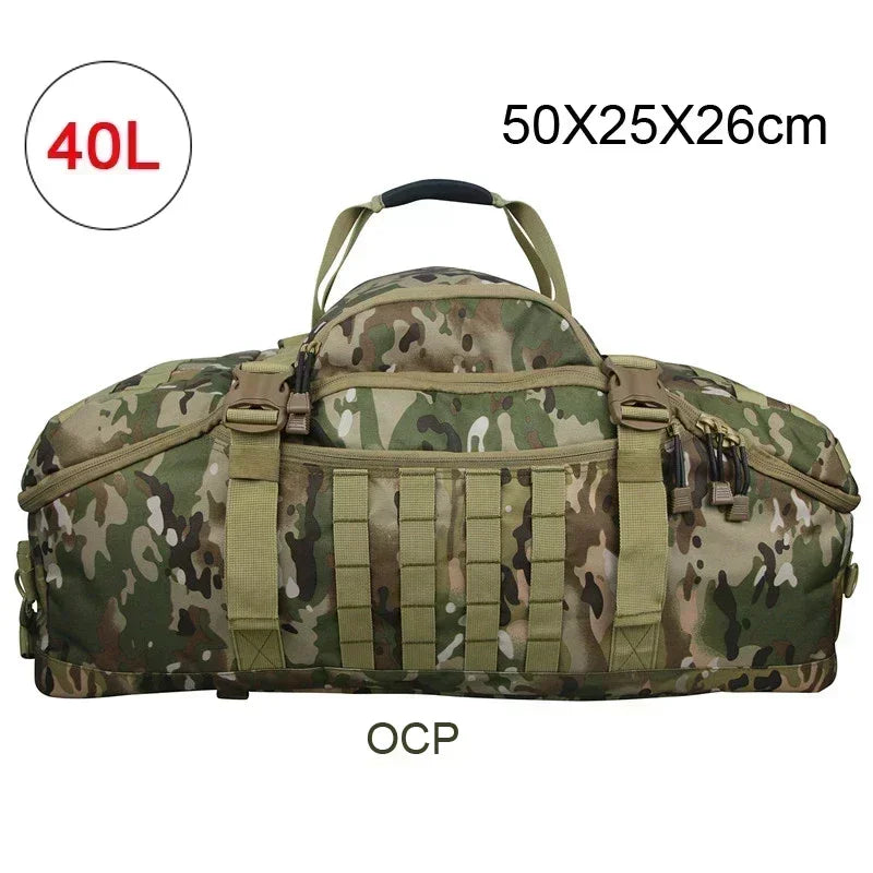40L 60L 80L Travel Bag Molle Tactical Backpack