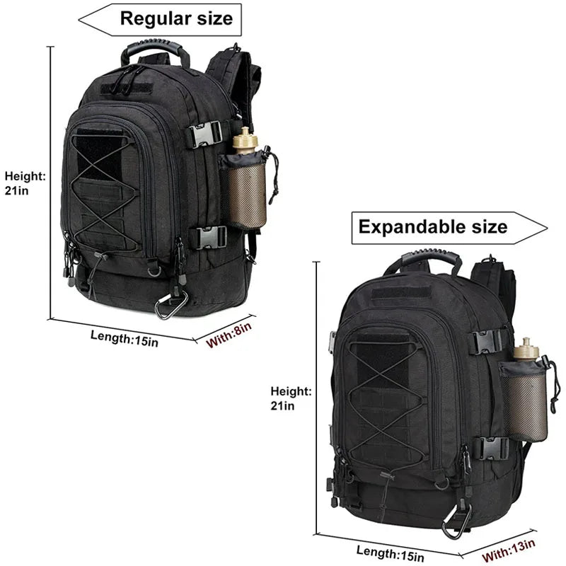 Military Tactical Backpack Army Molle Camping Hunting
