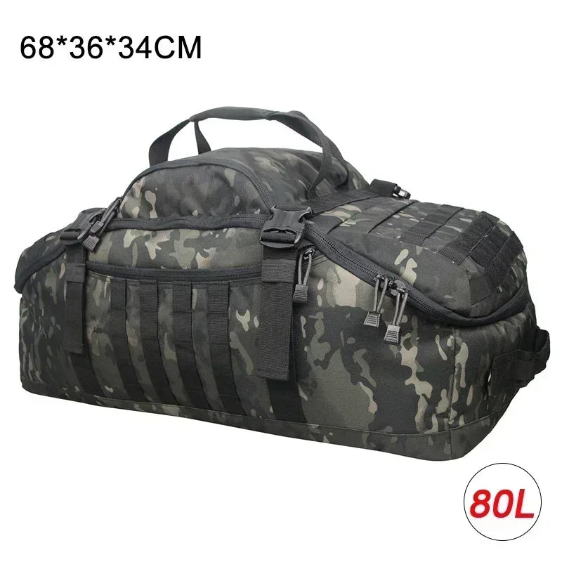 40L 60L 80L Travel Bag Molle Tactical Backpack