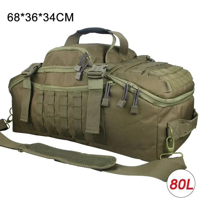 40L 60L 80L Travel Bag Molle Tactical Backpack