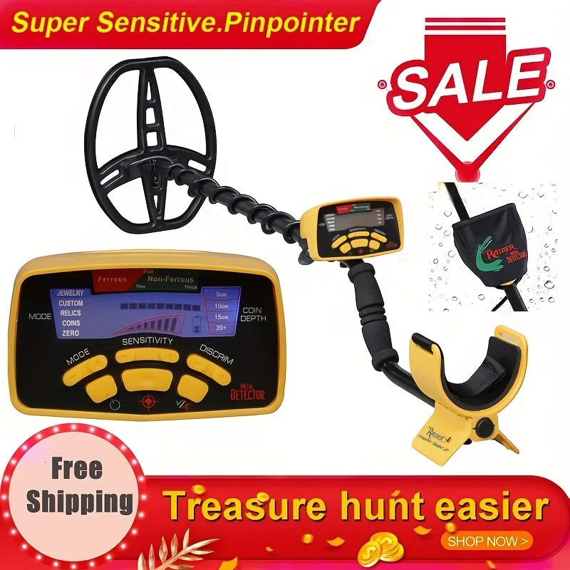 MD-6350 Underground Metal Detector Treasure Hunter MD6350