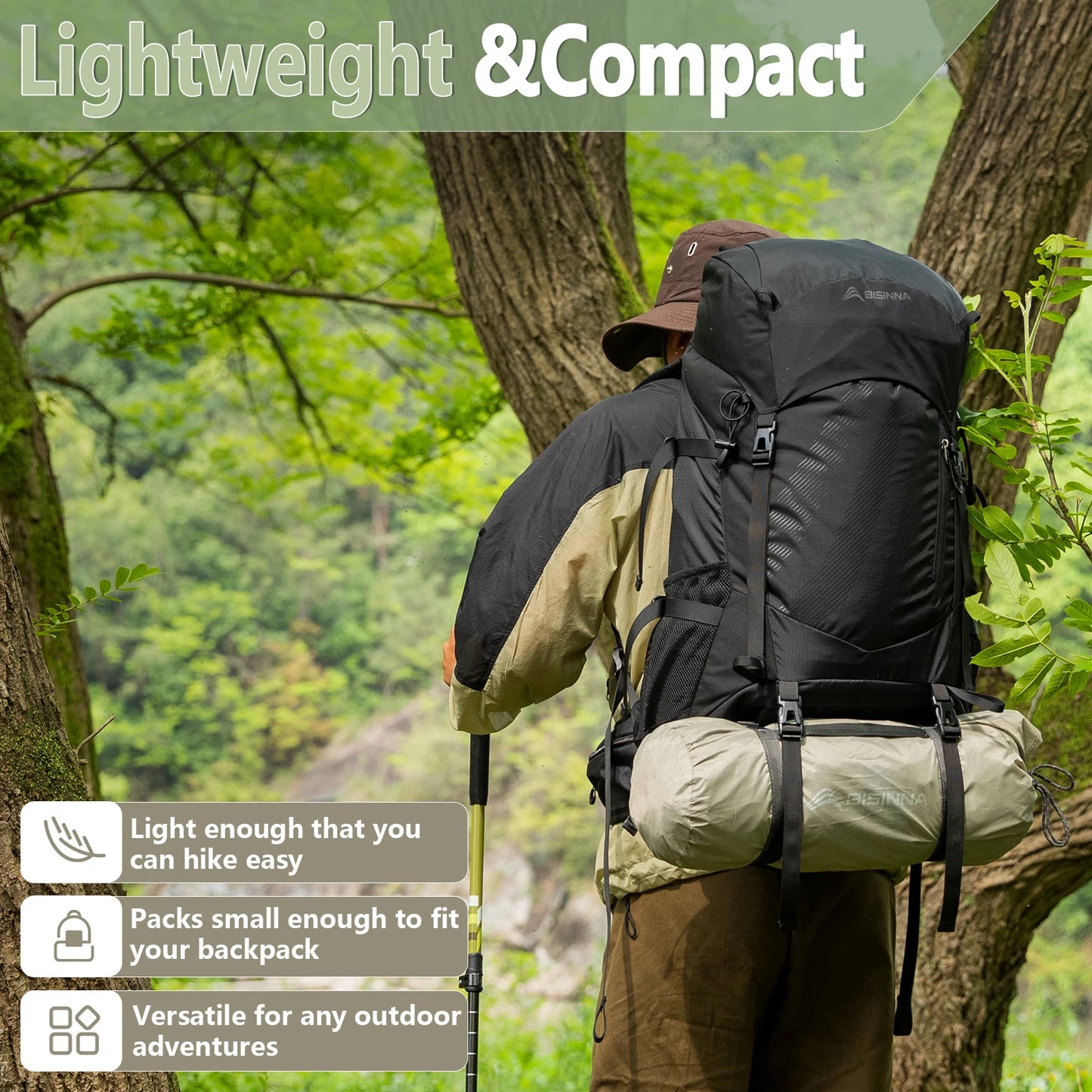 Ultralight Outdoor Camping Tent 2 Person Double Layer Waterproof