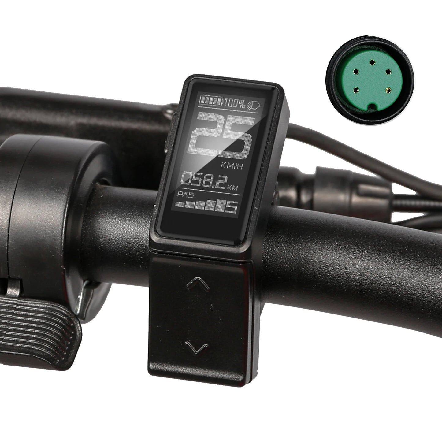 Electric Bicycle DM03 Mini Display 0-9 PAS Speed Indicator