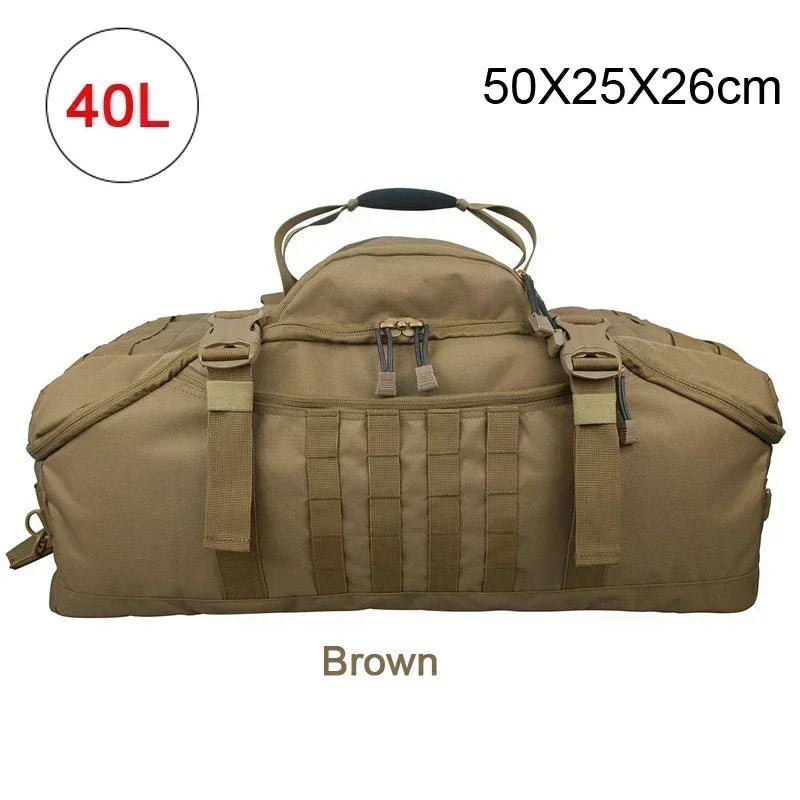 40L 60L 80L Travel Bag Molle Tactical Backpack