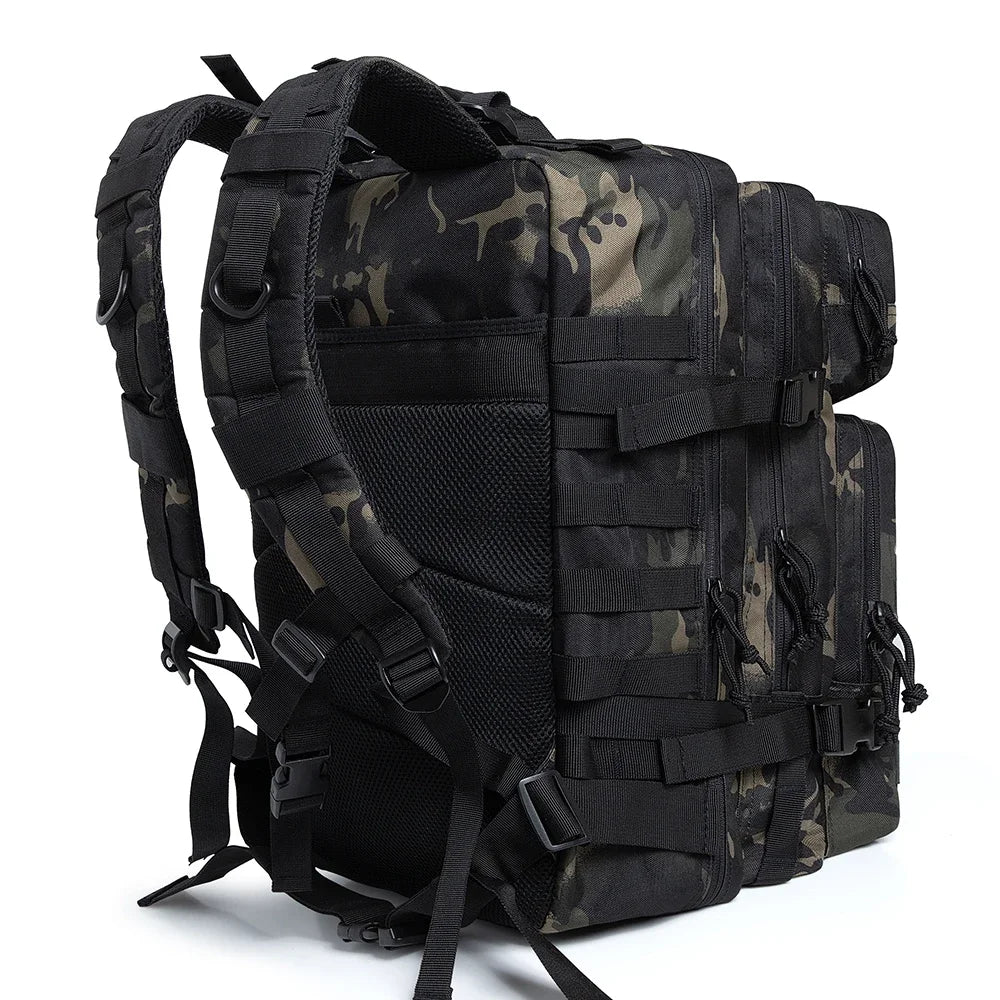 Outdoor Tactical Backpacks 45L Large For Outdoor Trekking Camping Backpack