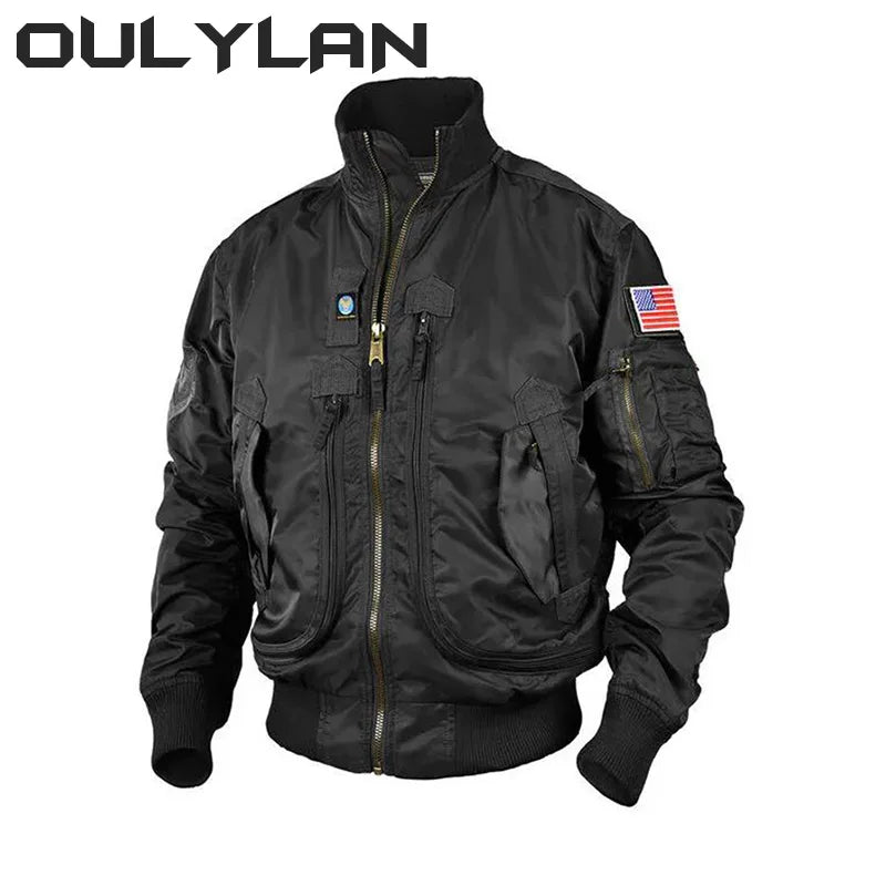 2024 Tactical Jackets Stand-collar Outwear