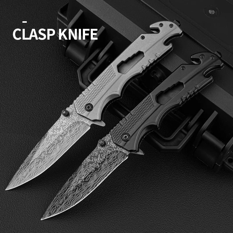 stainless steel folding knife camping high hardness sharp multi-functional