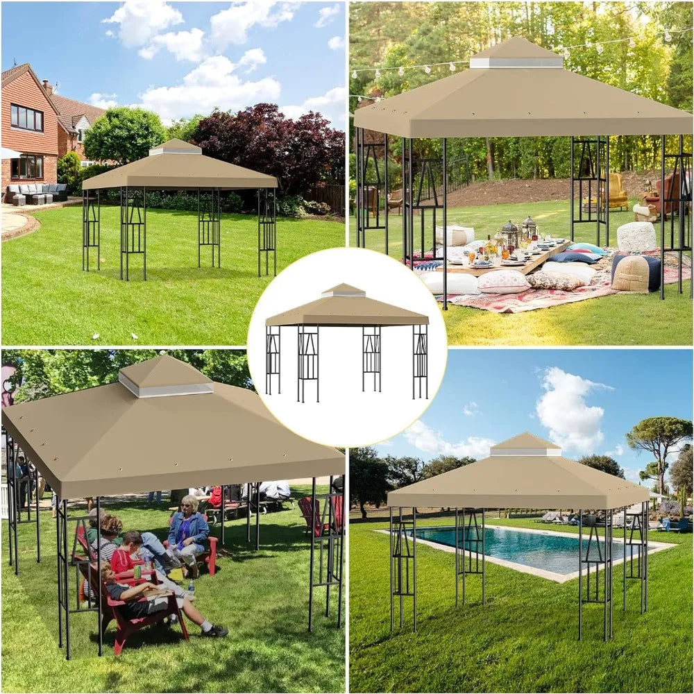 Replacement Canopy Top Cover Only for 10x10 Gazebo