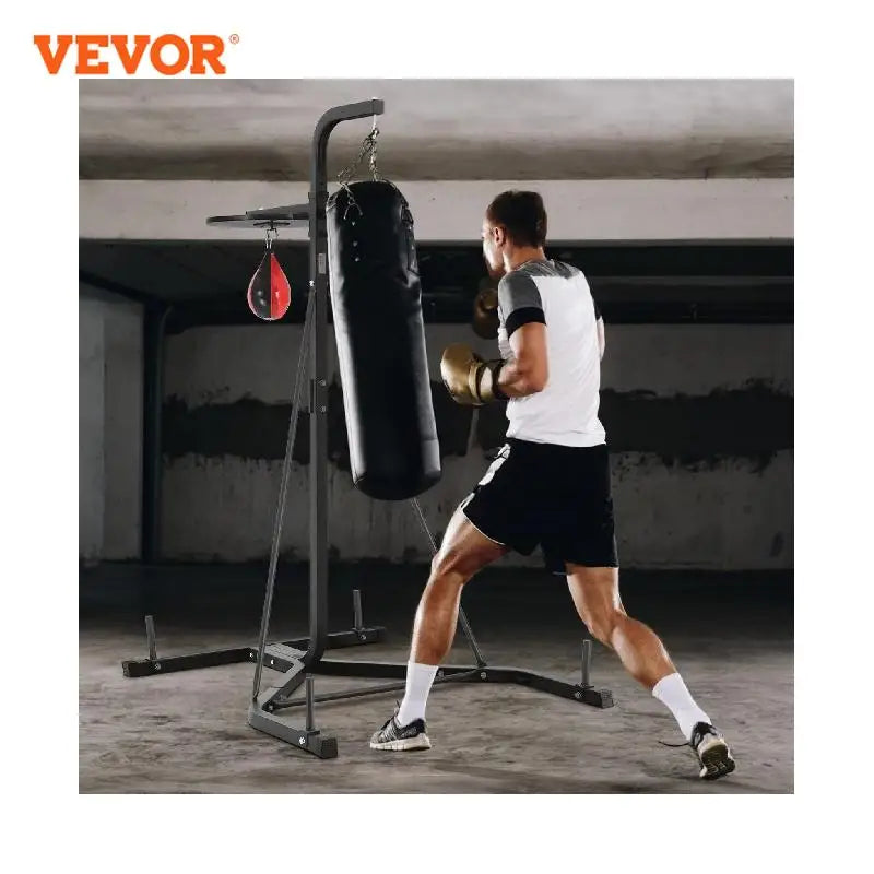 Punching Bag Stand Steel Heavy Duty adjustable Height Holds Up to 400 lbs