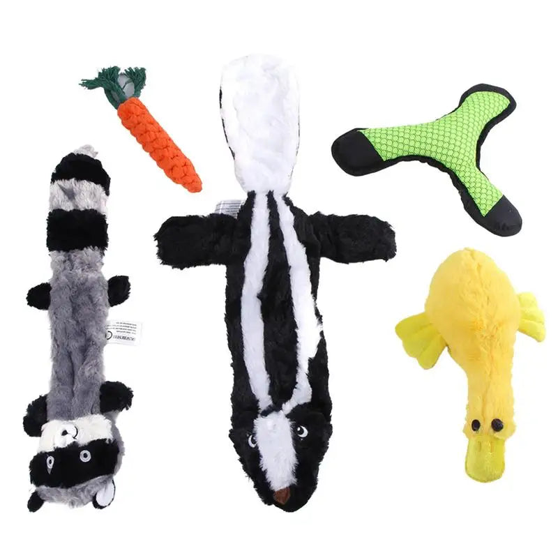 Squeaky Dog Toys 5 PCS For For Small To Medium Dogs And Puppies