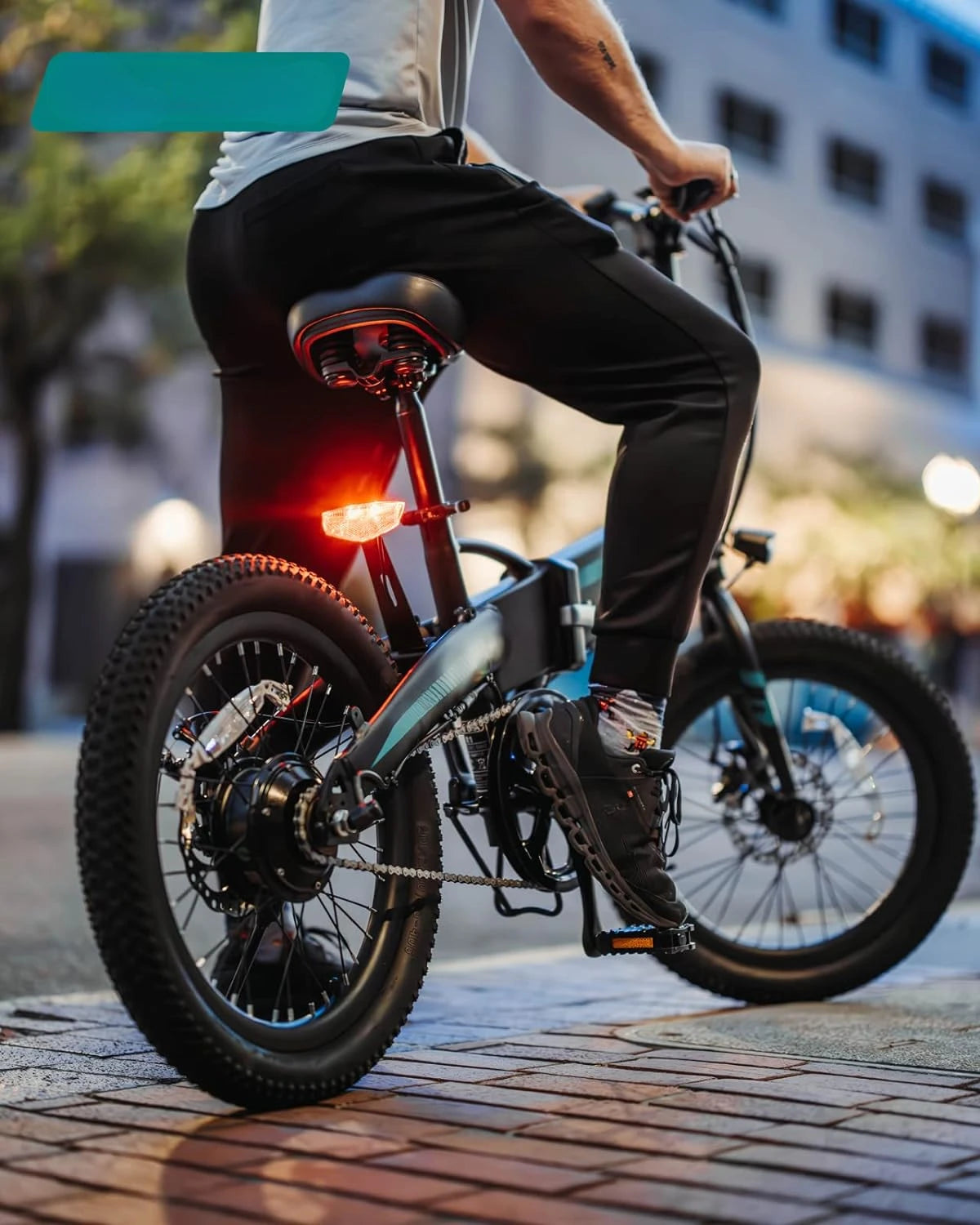 Electric Bike with 40 Miles Range By 48V Battery, Pedal-Assist