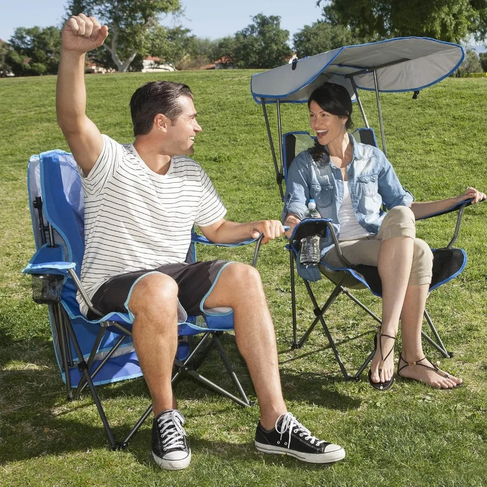 Original Foldable Canopy Chair for Camping, Tailgates, and Outdoor Events