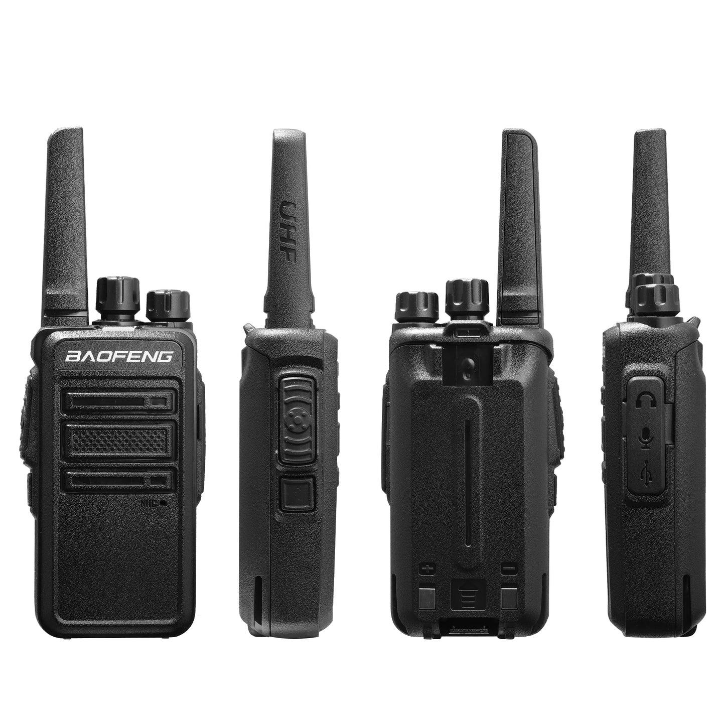 Walkie Talkies, Long Range Two Way Radios, Portable Rechargeable (4 Pack)