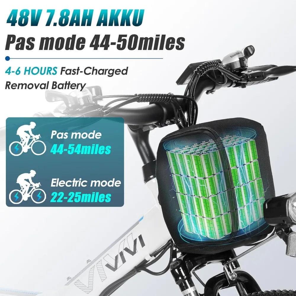 Electric Bike 26" Electric Bike Folding Mountain Bike