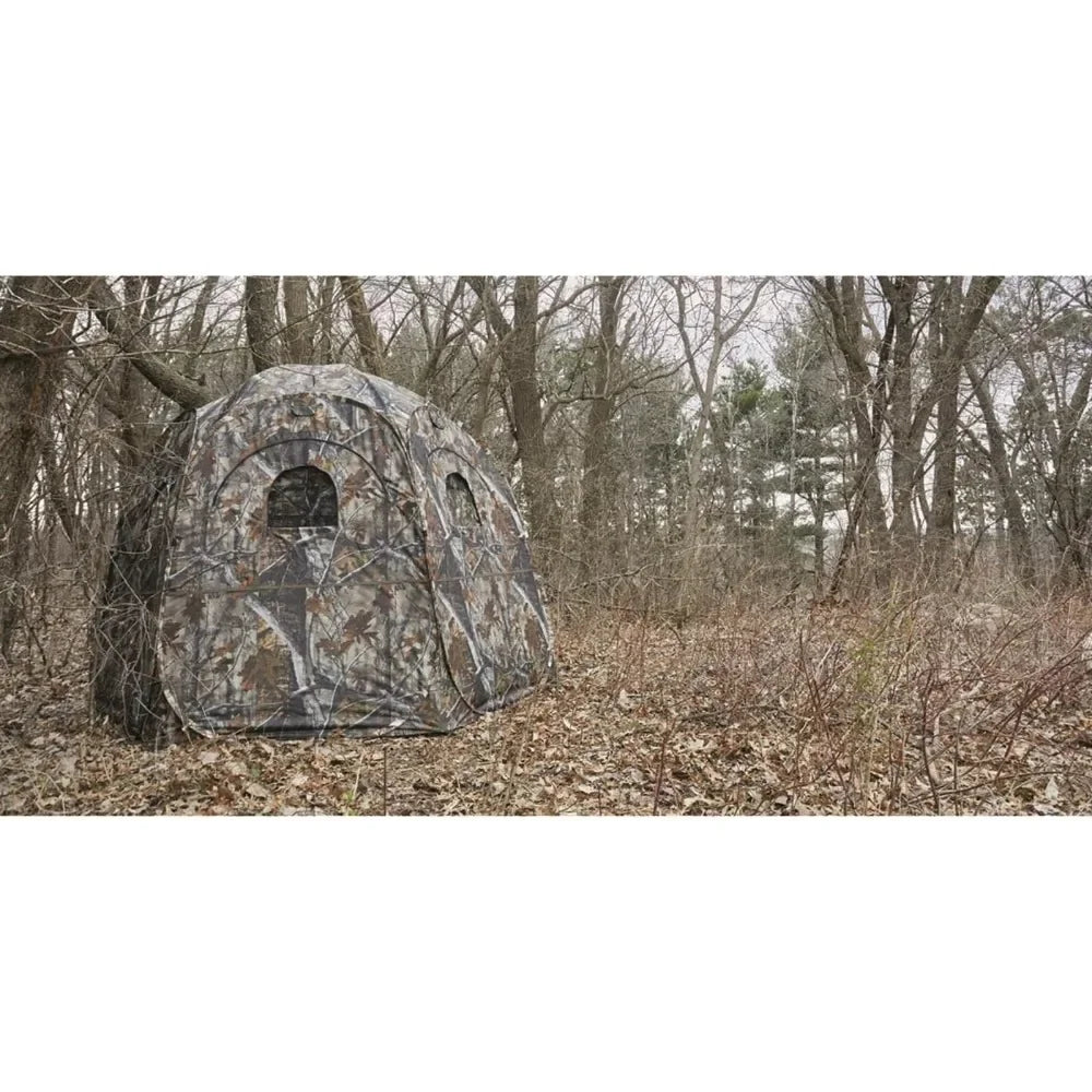 Pop-Up Hunting Ground Blind & 2-4 Person