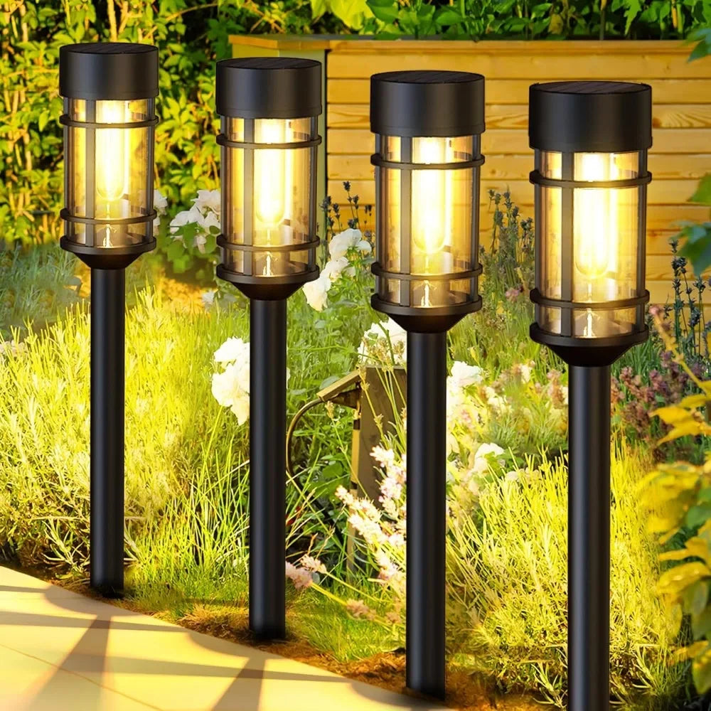 8 sets outdoor waterproof LED channel lights, metal