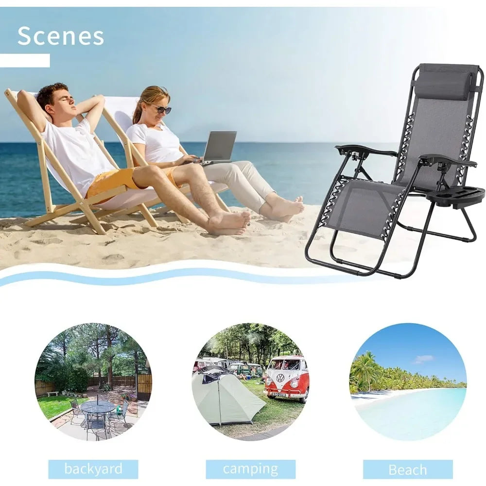 Outdoor Terrace Gamer Folding Camping Chairs