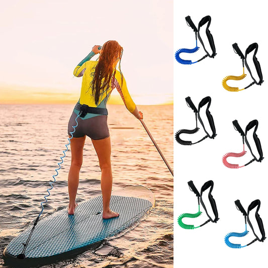 Surfboard Leash Maximum Tensile Length Up To 10 Feet Safety