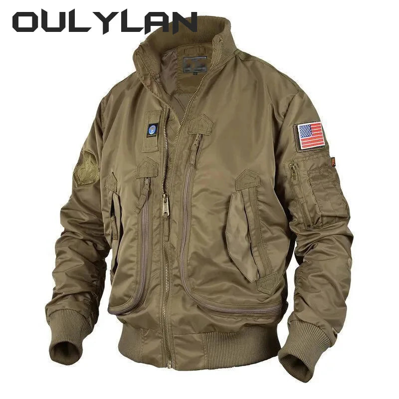 2024 Tactical Jackets Stand-collar Outwear