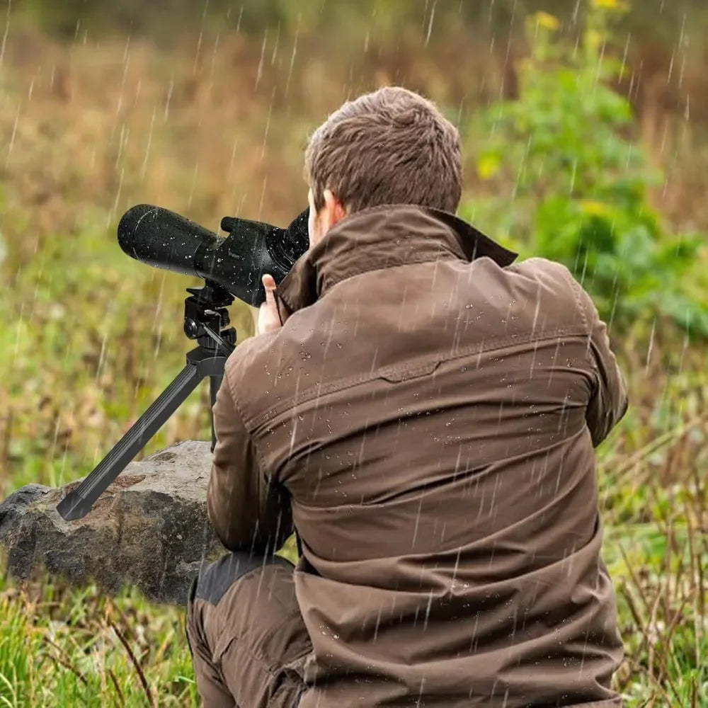 Spotting Scope 20-60x 80mm with Tripod and Smartphone Adapter