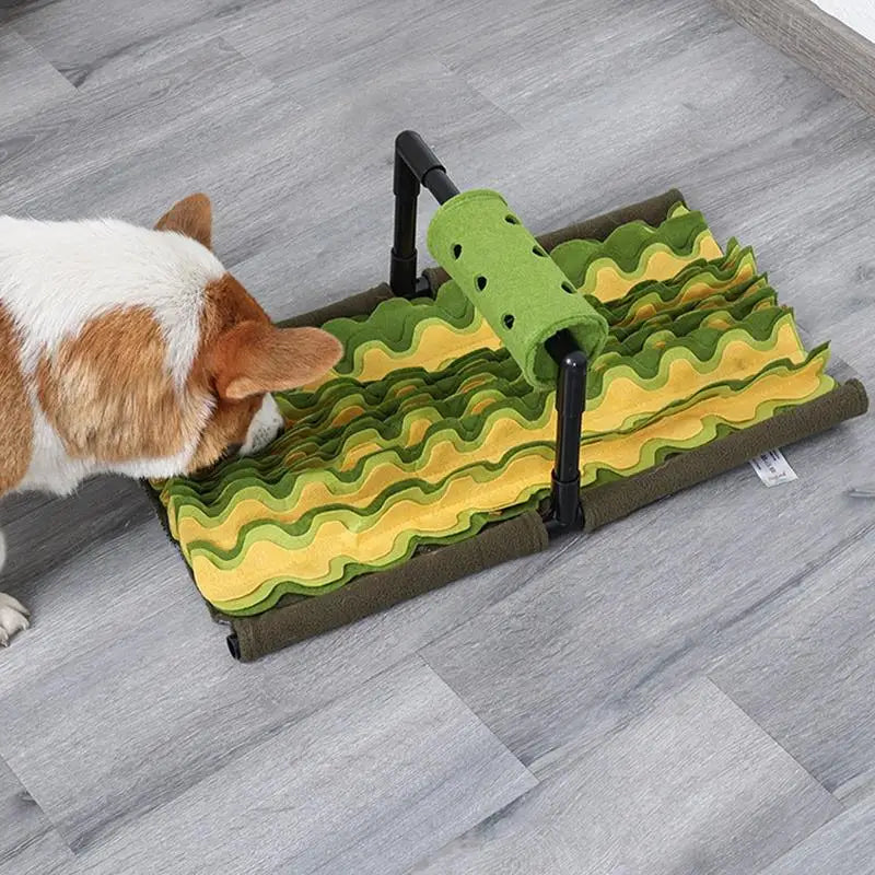 Dog Sniffing Mat Polyester Slow Feeding Mat For Dog