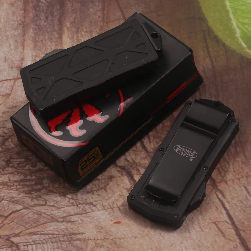 4-in-1 Bounty Hunter Wallet Knife Set for Camping, Hunting, and Tactical Cutting