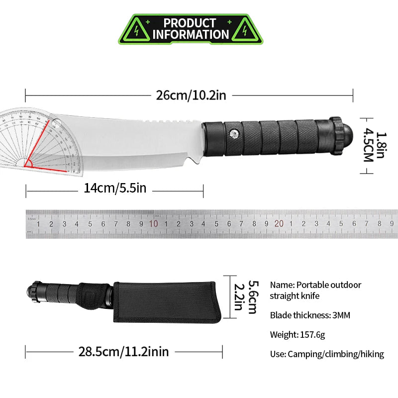 knife multi-purpose high hardness long knife