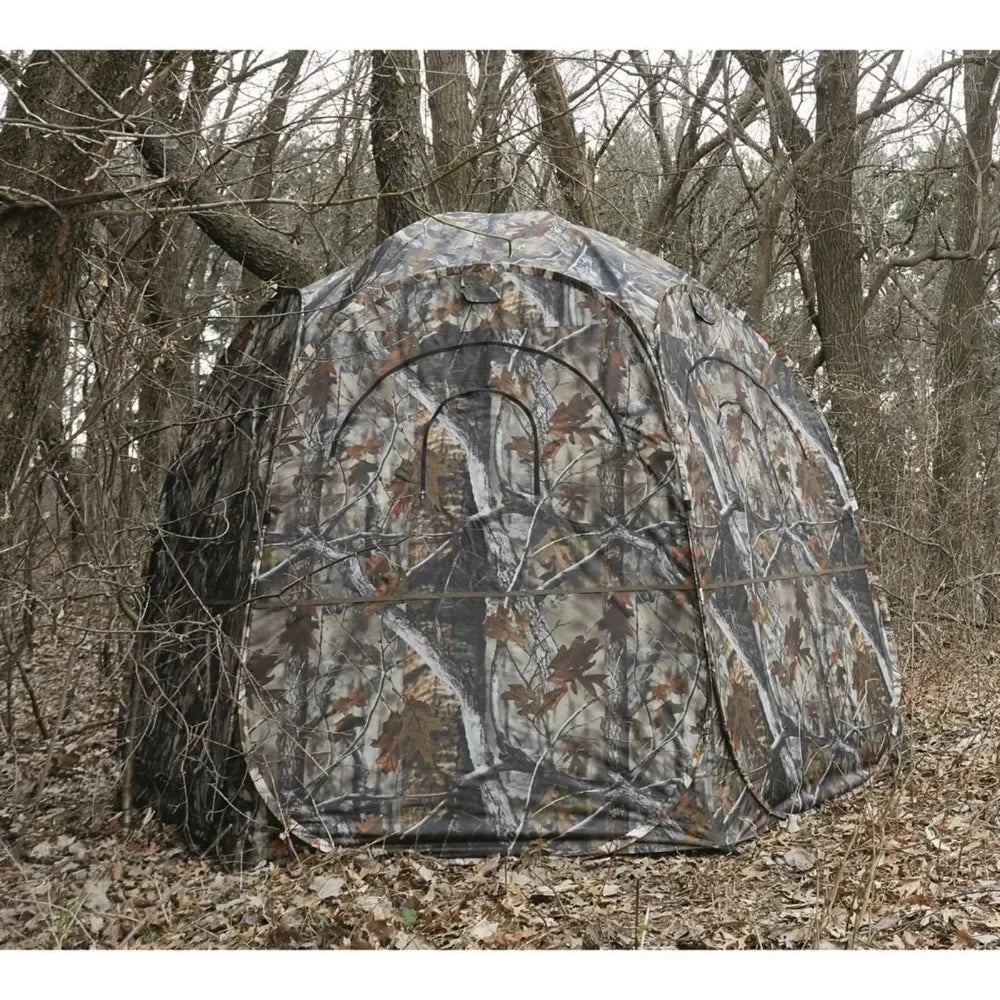 Pop-Up Hunting Ground Blind & 2-4 Person