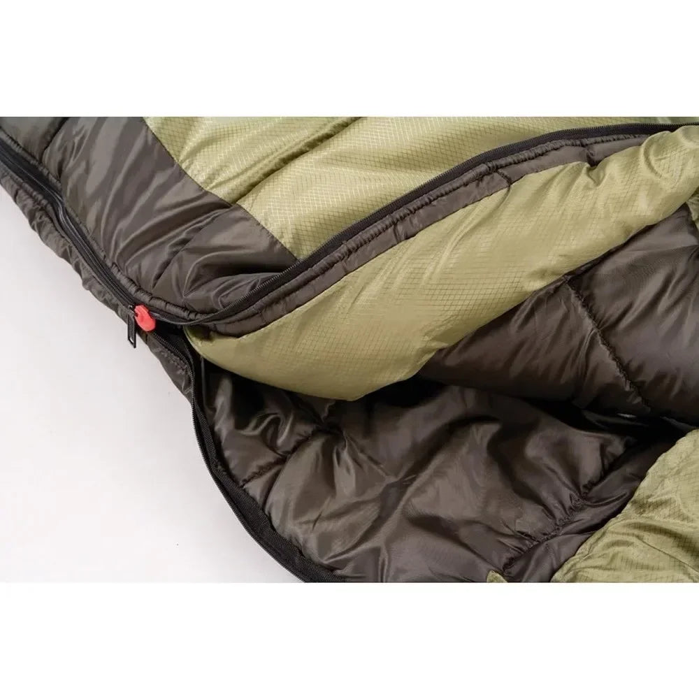 Sleeping Bag for Camping for Big & Tall No-Snag Zipper