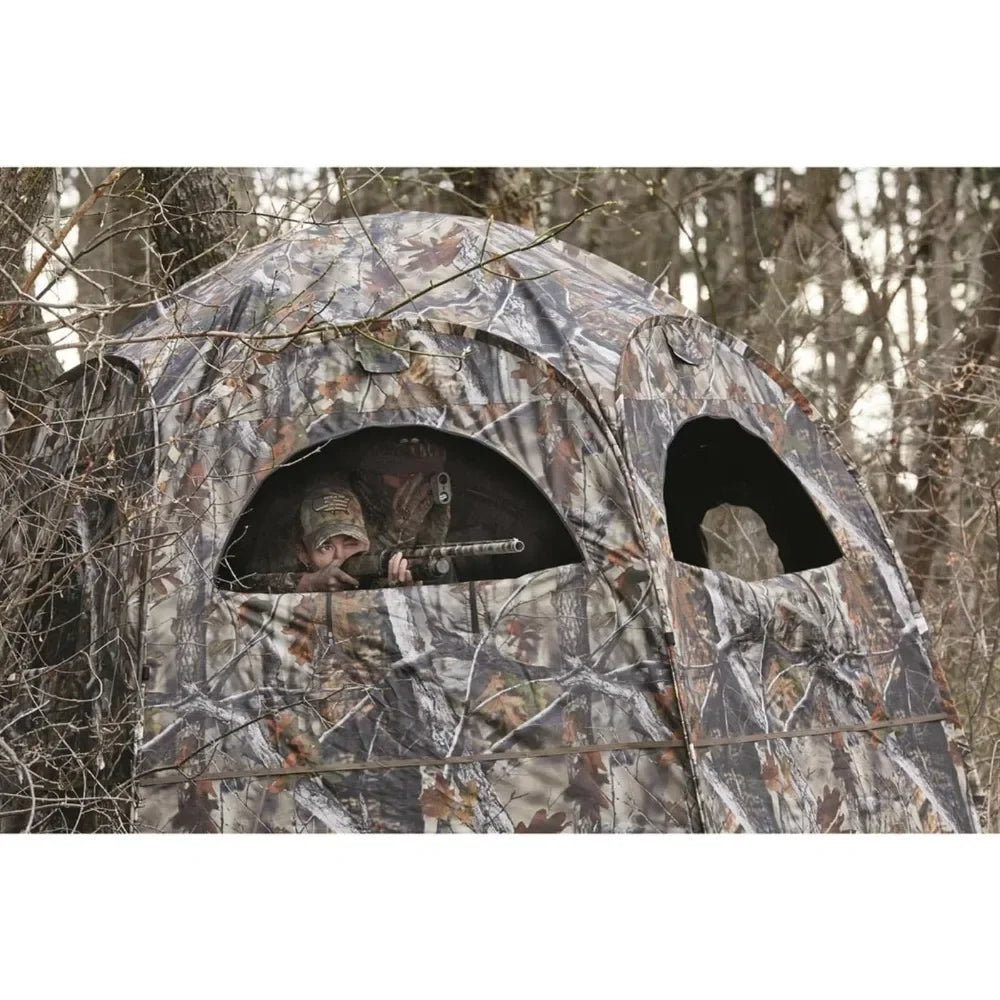 Pop-Up Hunting Ground Blind & 2-4 Person