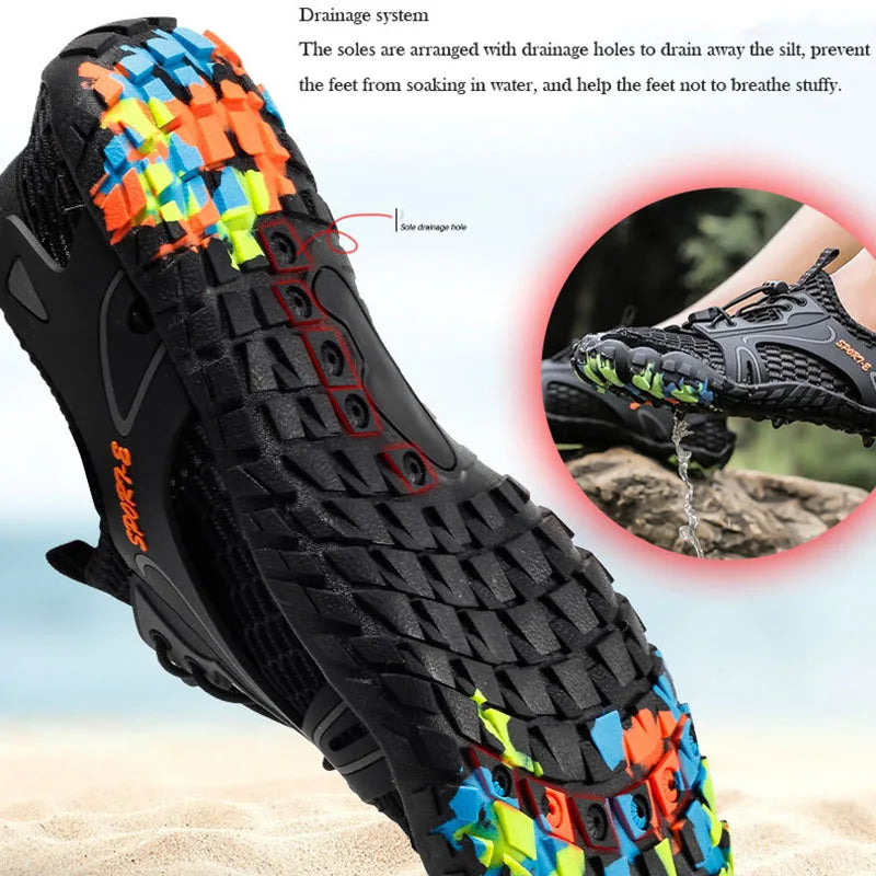 Sneakers Breathable Quick Drying Sports Trekking Beach Barefoot Summer Wading Hiking