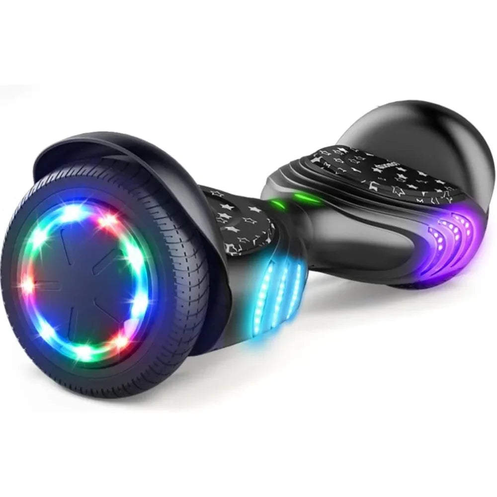 Hoverboard with Speaker and Colorful LED Lights 6.5" Wheel